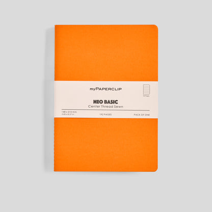 Neo Basic Center Thread Sewn Notebook - A5