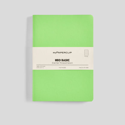 Neo Basic Center Thread Sewn Notebook - A5