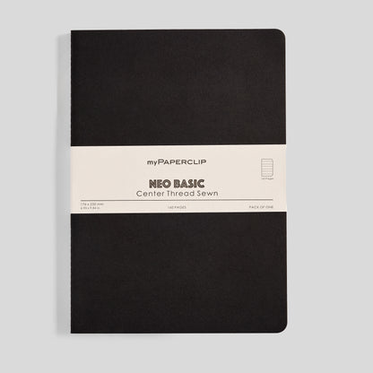 Neo Basic Center Thread Sewn Notebook - B5