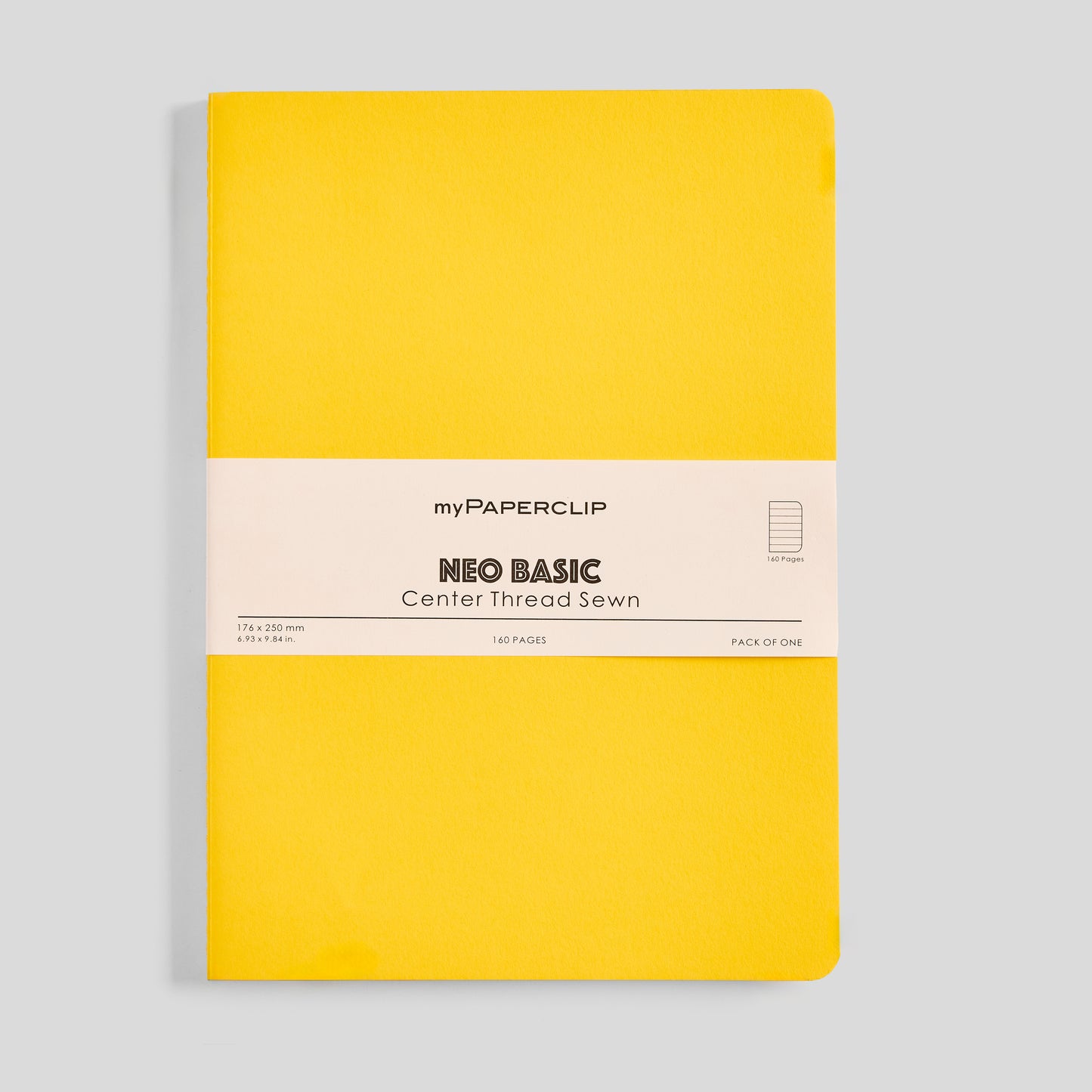 Neo Basic Center Thread Sewn Notebook - B5