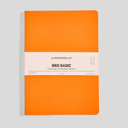 Neo Basic Center Thread Sewn Notebook - B5