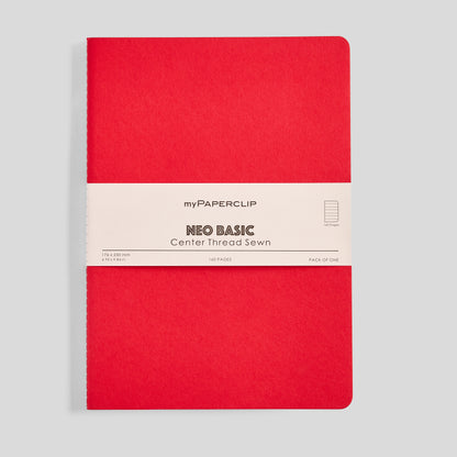 Neo Basic Center Thread Sewn Notebook - B5
